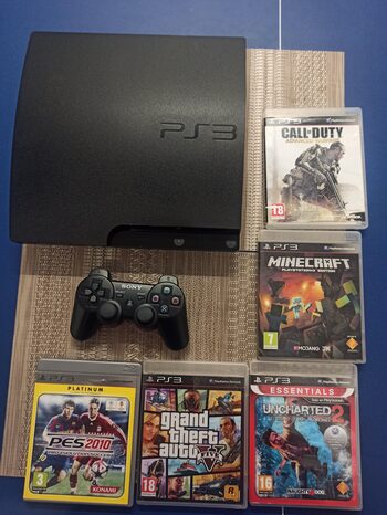 PlayStation 3 Slim, Black, 320GB