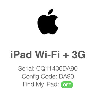 Apple iPad Wi-Fi 64GB