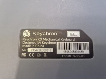 Mechaninė klaviatūra Keychron K3 for sale