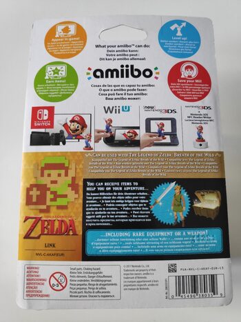 Buy figura amiibo Link retorno 8 bits the legend of Zelda Nintendo