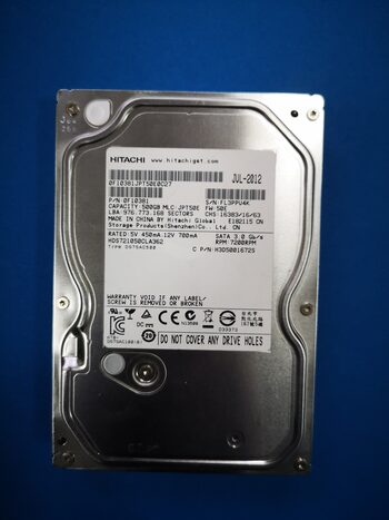 Hitachi 500gb 500 GB 2.5 Inch 5400 RPM Sata Hard Drive Thin 7MM - Foto 8