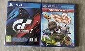 Neišpakuoti Gran turismo 7 ir Little big planet 3 ps4 žaidimai!