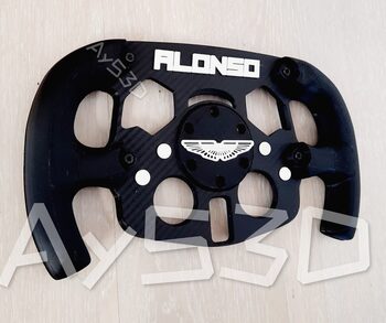 MOD F1 Formula 1 ASTON MARTIN Fernando Alonso para Volante Logitech G29 G923 Ps