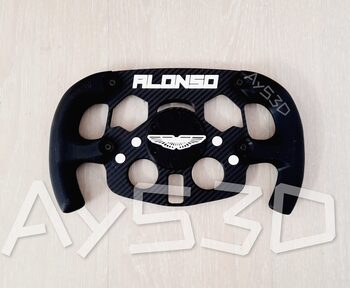 MOD F1 Formula 1 ASTON MARTIN Fernando Alonso para Volante Logitech G29 G923 Ps