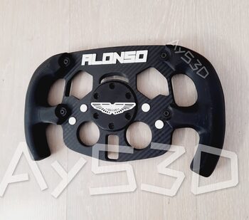 MOD F1 Formula 1 ASTON MARTIN Fernando Alonso para Volante Logitech G29 G923 Ps