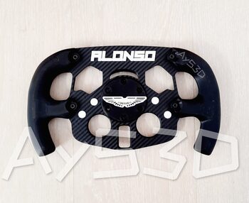 MOD F1 Formula 1 ASTON MARTIN Fernando Alonso para Volante Logitech G29 G923 Ps