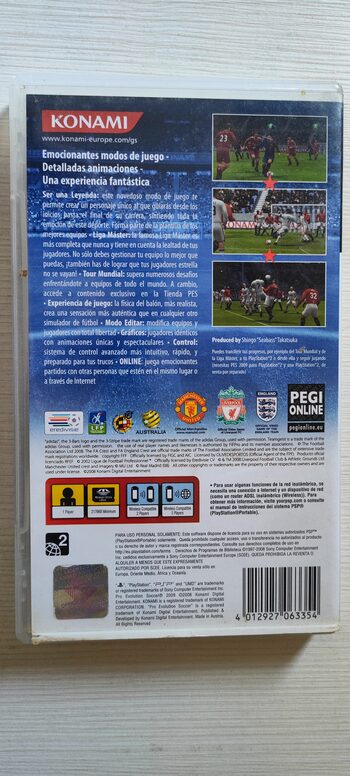 Pro Evolution Soccer 2009 PSP