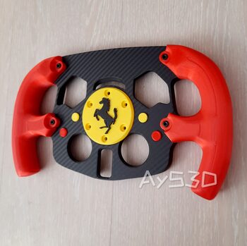 MOD F1 Formula 1 FERRARI para Volante Logitech G29 y G923 de PS PlayStation y PC