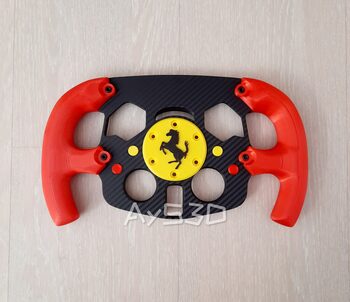 MOD F1 Formula 1 FERRARI para Volante Logitech G29 y G923 de PS PlayStation y PC