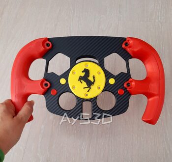 MOD F1 Formula 1 FERRARI para Volante Logitech G29 y G923 de PS PlayStation y PC