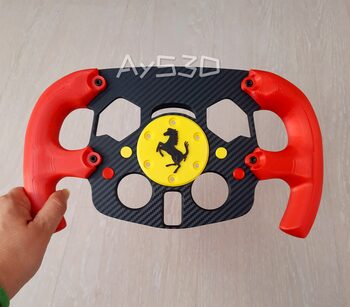 MOD F1 Formula 1 FERRARI para Volante Logitech G29 y G923 de PS PlayStation y PC