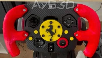 MOD F1 Formula 1 FERRARI para Volante Logitech G29 y G923 de PS PlayStation y PC