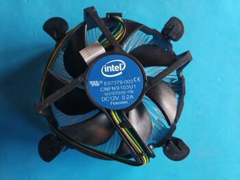 DISIPADOR VENTILADOR INTEL ORIGINAL NUEVO !!! A ESTRENAR SOCKET 1155, 1156, 1150, 1151 Y 1200 INCLUYE PASTA TERMICA