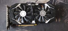 MSI GeForce GTX 1060 6GB 6 GB 1544-1759 Mhz PCIe x16 GPU