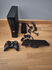 Xbox 360 S, Black, 250GB + Kinect + Mando