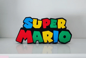 Logo Super Mario en 3D