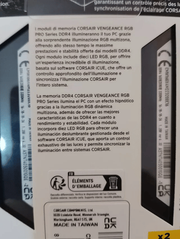 Buy Corsair Vengeance RGB Pro 16 GB (2 x 8 GB) DDR4-3200 Black PC RAM