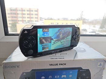 PSP 1000, Black, 128GB IPS Mod