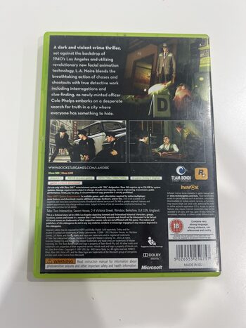 L.A. Noire Xbox 360