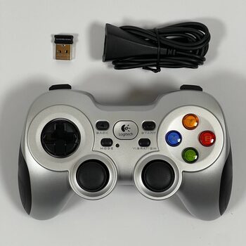 Logitech G F710 Wireless Gamepad, 2.4 GHz Wireless with USB Nano-Receiver Vibrat
