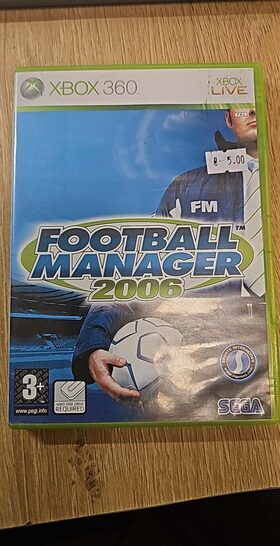 Football Manager 2006 Xbox 360