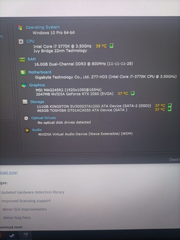 Get Biudžetinis žaidimų, darbo kompiuteris i7 3770K / RTX2060oc / 16gb ram 