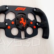 MOD F1 Formula 1 FERRARI para Volante Logitech G29 y G923 de PS PlayStation y PC