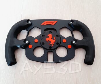 MOD F1 Formula 1 FERRARI para Volante Logitech G29 y G923 de PS PlayStation y PC