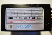 INTER-TECH COMBAT POWER CP 750W PSU