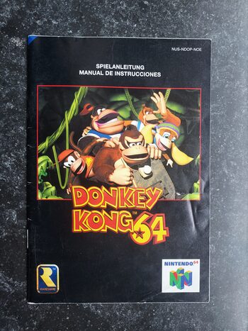 MANUAL DONKEY KONG 64