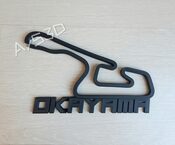 CIRCUITO OKAYAMA Decorativo pared para zona gamer de Formula 1 F1 Moto GP for sale