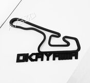 Buy CIRCUITO OKAYAMA Decorativo pared para zona gamer de Formula 1 F1 Moto GP