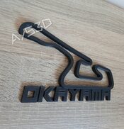 CIRCUITO OKAYAMA Decorativo pared para zona gamer de Formula 1 F1 Moto GP