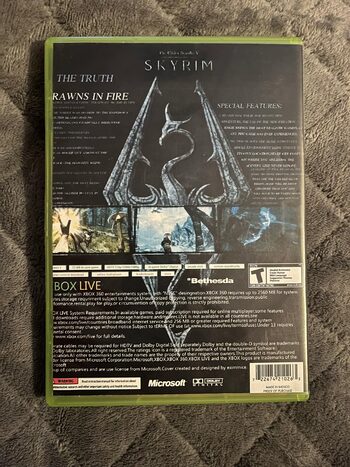 The Elder Scrolls V: Skyrim Xbox 360