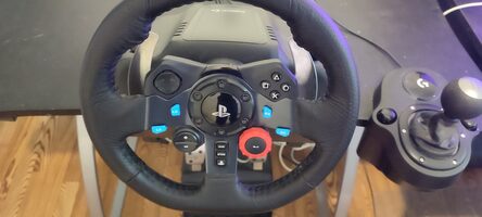 Žaidimų vairas Logitech G29 + Pavarų keitiklis Logitech Driving Force Shifter 