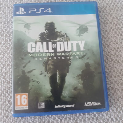 Call of Duty: Modern Warfare Remastered PlayStation 4