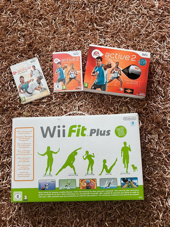 Nintendo Wii Fit plus, treniruočių pamokos namuose komplektas