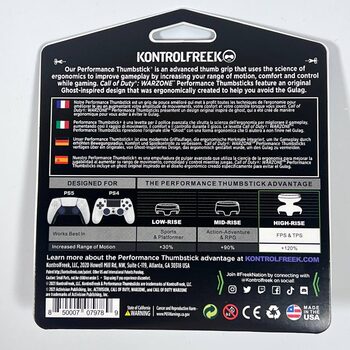 KontrolFreek Call of Duty Warzone Performance Thumbsticks for PS4/PS5