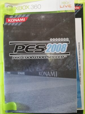 Pro Evolution Soccer 2008 Xbox 360