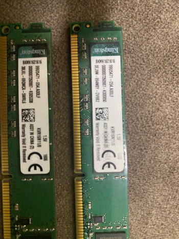 Kingston 4 GB (1 x 4 GB) DDR3-1600 Green PC RAM