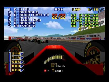 F1 Pole Position 64 Nintendo 64