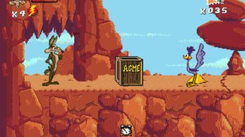 Desert Demolition Starring Road Runner and Wile E. Coyote SEGA Mega Drive