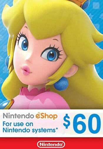 Nintendo eShop Card 60 CAD Key CANADA