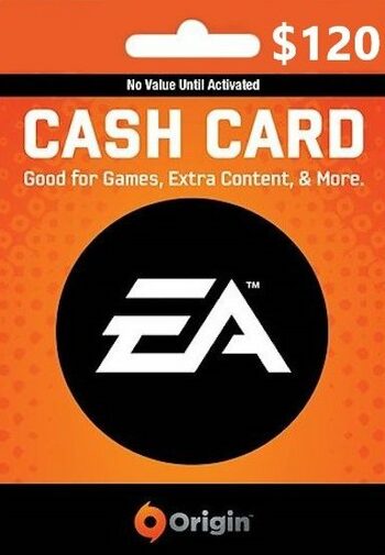 EA Origin Cash Card 120 USD Origin Key UNITED STATES