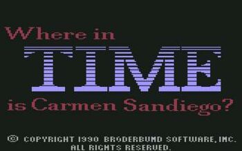 Get Where in Time Is Carmen Sandiego? SEGA Mega Drive