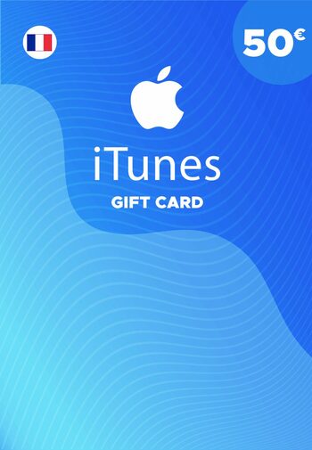 Carte cadeau Apple iTunes 50 EUR Clé iTunes FRANCE