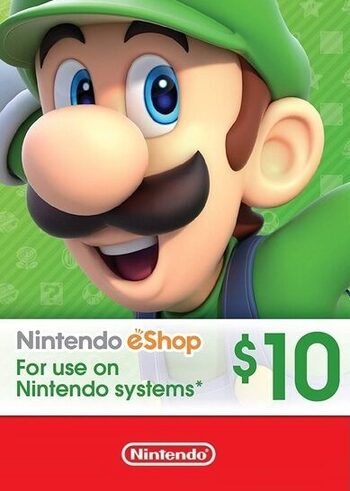 Nintendo eShop Card 10 CAD Key CANADA