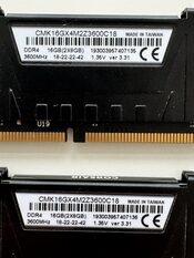 Corsair Vengeance LPX 16 GB (2 x 8 GB) DDR4-3600 Black / Yellow PC RAM for sale