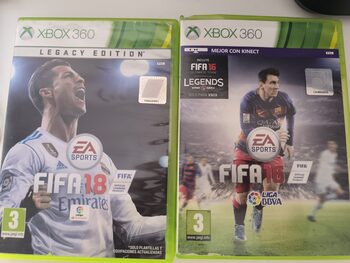 FIFA 16 + FIFA 18 XBOX 360