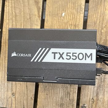 CORSAIR TX550M 550W ATX v2.4 80 plus gold PSU Maitinimo blokas